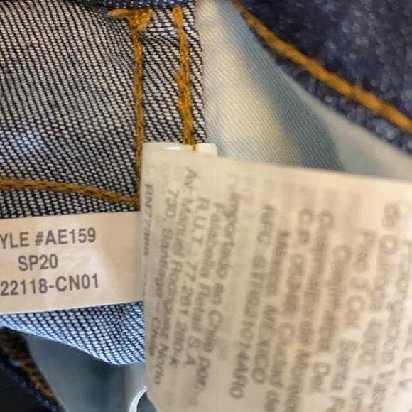 MADEWELL HIGH WAIST ANKLE STOVEPIPE JEANS SIZE 24 DARK WASH - Picture 5 of 7